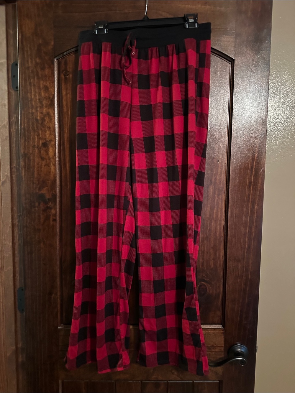 Maurices Red and Black Buffalo Plaid Pajama Pants